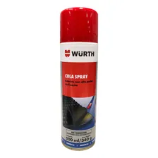 Cola Adesivo Spray Wurth 500ml Tecido Madeira Moveis Papelão Cor Âmbar Foto mini 1