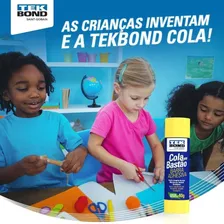Cola Bastão Tekbond 12 Colas Bastão 10g - Branco Foto mini 4