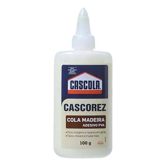 Cola Cascola Cascorez Madeira M贸veis Artesanato Adesivo 250g Cor Branco Foto 1