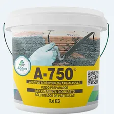 Cola Chapisco A-750 Para Cimentos,selador De Concreto 3.6kg Foto  mini 1
