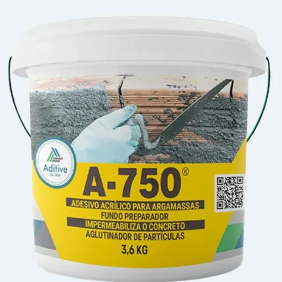 Cola Chapisco A-750 Para Cimentos,selador De Concreto 3.6kg Foto 1