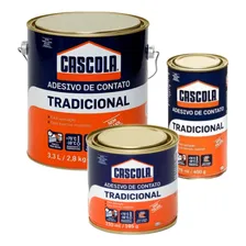 Cola Contato Sem Toluol 2,8kg Tradicional Cascola Henkel Foto  mini 1