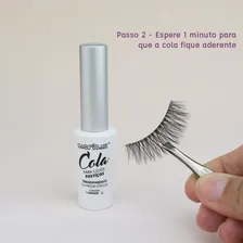 Cola De Cílios Postiços Macrilan Base D'água 7gr Cor Preta Foto mini 4