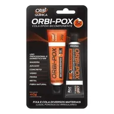 Cola Ep贸xi (tipo Araldite) 40g Orbi-pox 10 Minutos Foto mini 1