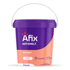 Cola Granulada Hot Melt Branca 2,5kg Afix Foto mini  3