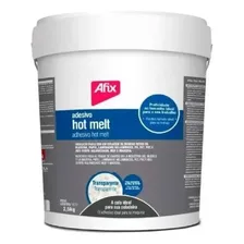 Cola Granulada Hot Melt Branca 2,5kg Afix Foto mini 1