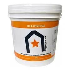 Cola Homestar 5kg Sanca Isopor Rodateto Poliestireno Moldura Foto mini 1