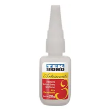 Cola Instantanea Artesanato Tekbond N3 C/ 20g Foto  mini 1