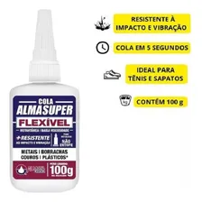 Cola Instantânea Flexível Sapato Baixa Viscosidade - 100g Foto mini  2