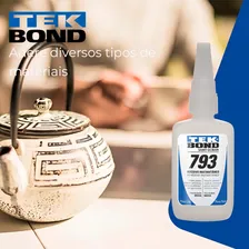 Cola Instantânea Tekbond 793 20g - Média Viscosidade Cor Incolor Foto mini 4
