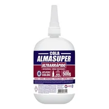Cola Instantânea Almasuper Ultrarrápido 500g - LĂquida Cor Transparente Foto mini 1