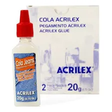 Cola Jeans Para Tecido 20g 17910 - Acrilex 12 Unidades 240g Foto mini  2