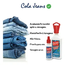 Cola Jeans Tecidos Grossos Alta Fixação 20g Acrilex Kit 3un Foto mini  2