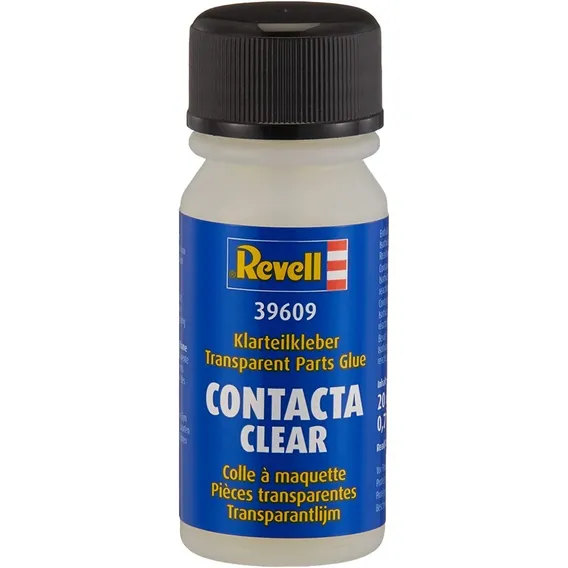 Cola Líquida Revell Contacta Clear cor transparente Foto 1