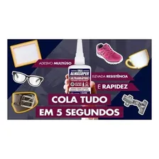 Cola Líquido Almata Almasuper 100g de 100g - Kit  de 12 unidades - Transparente Foto mini 4