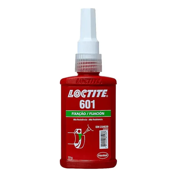 Cola Líquido Loctite 601 - Verde Foto 1