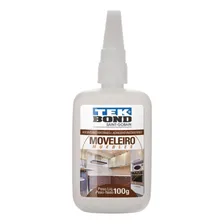 Cola Líquido Tekbond Adesivo Instantânea Moveleiro 793 Media Viscosidade 100g - Incolor Foto  mini 1