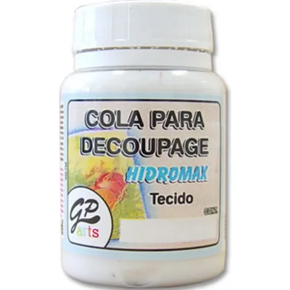 Cola Para Decoupage Hidromax Tecido 100g Gato Preto Foto 1