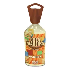 Cola Para Madeira Acrilex Cola Madeira 100g Foto mini 1