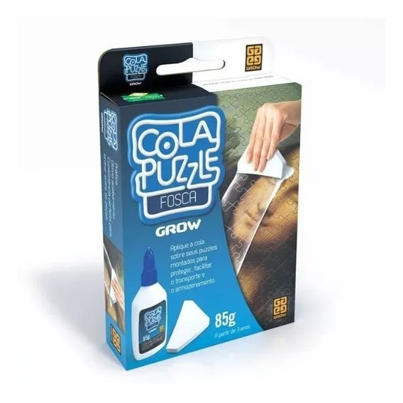 Cola Para Quebra Cabeça Puzzle Fosca Grow Foto 1