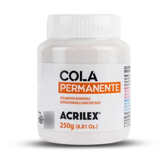Cola Permanente Acrilex 250 Foto 1