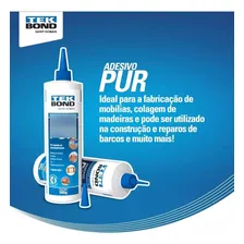 Cola Pur Adesivo Expansiva Monocomponente 500g Cor Marrom Foto mini  2