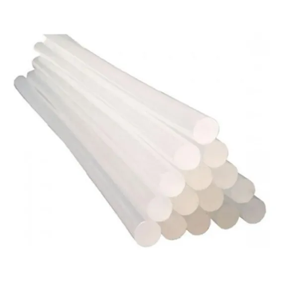 Cola Quente Bastão Silicone Grossa Transp Artesanato Kg - 1 Foto 1
