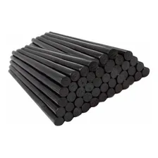 Cola Quente Silicone Bastão 1 Kg Preta 11,2x30cm Foto mini 1