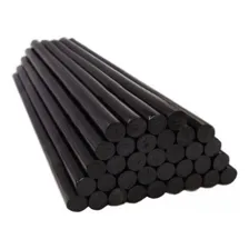 Cola Quente Silicone Bastão 1 Kg Preta 11,2x30cm Foto mini 3