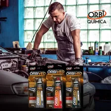 Cola Silicone Junta Alta Temperatura Orbived 50g Vermelho Foto mini 3