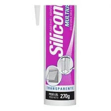 Cola Silicone Tekbond 270g Acetico Incolor Multiuso 22034008 Foto mini  2