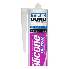 Cola Silicone Tekbond 270g Acetico Incolor Multiuso 22034008 Foto mini  3