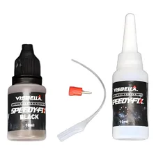 Cola Solda Rápido Speedy Fix Visbella Black Powder Vis 010 Foto mini  3