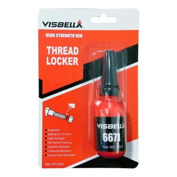 Cola Trava Rosca Alto Torque 10ml Visbella Alta Performance Foto 1