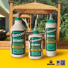 Cola Ultimate Iii Wood Glue Para Madeira 1kg Titebond Foto mini 4