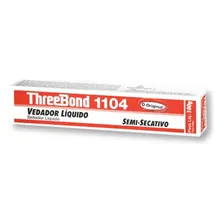 Cola Vedador Juntas Flange Semi Secativo 1104 100g Threebond Foto mini 1