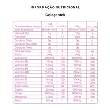 Colágeno Colagentek Vitafor 300g Hidrolisado Limão Foto mini 2