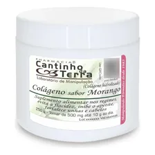 Col谩geno Em P贸 250g Sabor Morango Foto mini 1