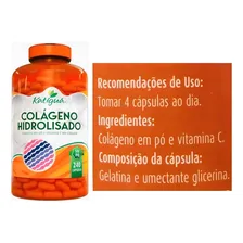 Colágeno Hidrolisado 240 Cápsulas Katigua Suplemento Foto mini 4