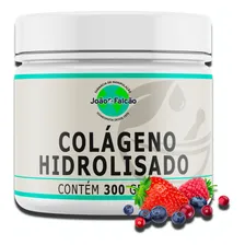 Colágeno Hidrolisado 300g - Frutas Vermelhas - Pote Foto mini 1