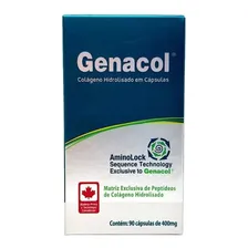 Colágeno Hidrolisado Canadense 90 Cápsulas 400mg Genacol Foto mini 2