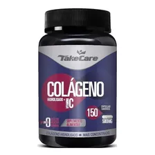Colágeno Hidrolisado + Vitamina C 500mg 150 Caps Sabor Sem Sabor Foto  mini 1