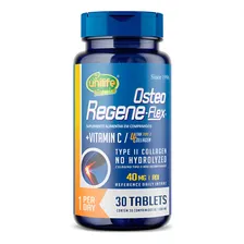 Colágeno Ii + Vitamin C Unilife Osteo Regene Flex 30comp Foto  mini 1