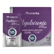 Colageno Sanavita Verisol + Ácido Hialurônico 120mg 30sachês Foto  mini 1