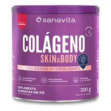Colágeno skin Cranberry Em Lata de 30 Cáps 300g Sanavita Foto  mini 1