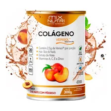 Colágeno Verisol 300g Mix Nutri Chá Mate Com Pessego Foto mini 3