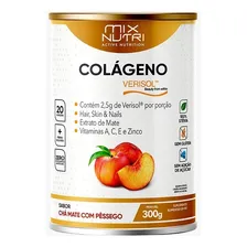 Colágeno Verisol 300g Mix Nutri Chá Mate Com Pessego Foto mini 1