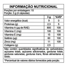 Colágeno Verisol Vitaminas E Minerais Herbamed 60 Caps Foto mini  2