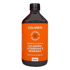 Colamin Colágeno Vitaminas e Minerais 500ml Fisioquântic Sabor Frutas vermelhas Foto  mini 1