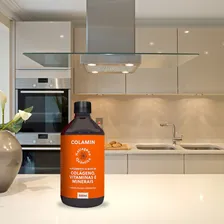Colamin Colágeno Vitaminas e Minerais 500ml Fisioquântic Sabor Frutas vermelhas Foto mini  2